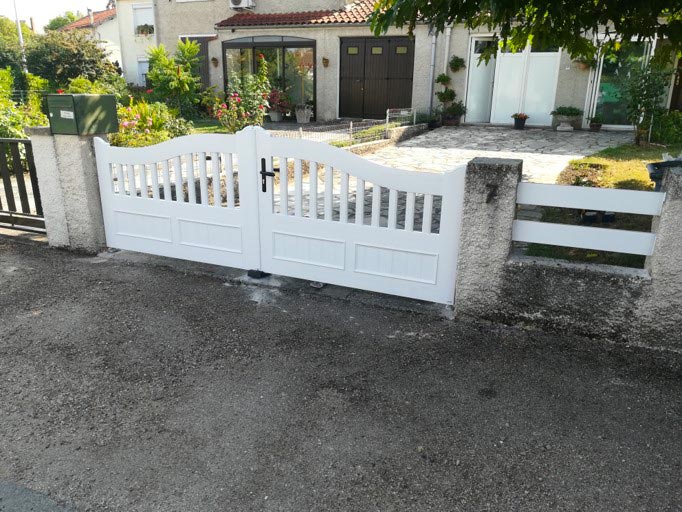 Installation portail Lavaur finalisée